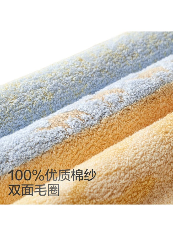 Purcotton Bath Towel, Long-Staple Cotton, Double-Sided Terry Cloth, Household Pure Cotton, Absorbent, Soft, Quick-Drying - Desert Moonlight, 70×140Cm - Image 1