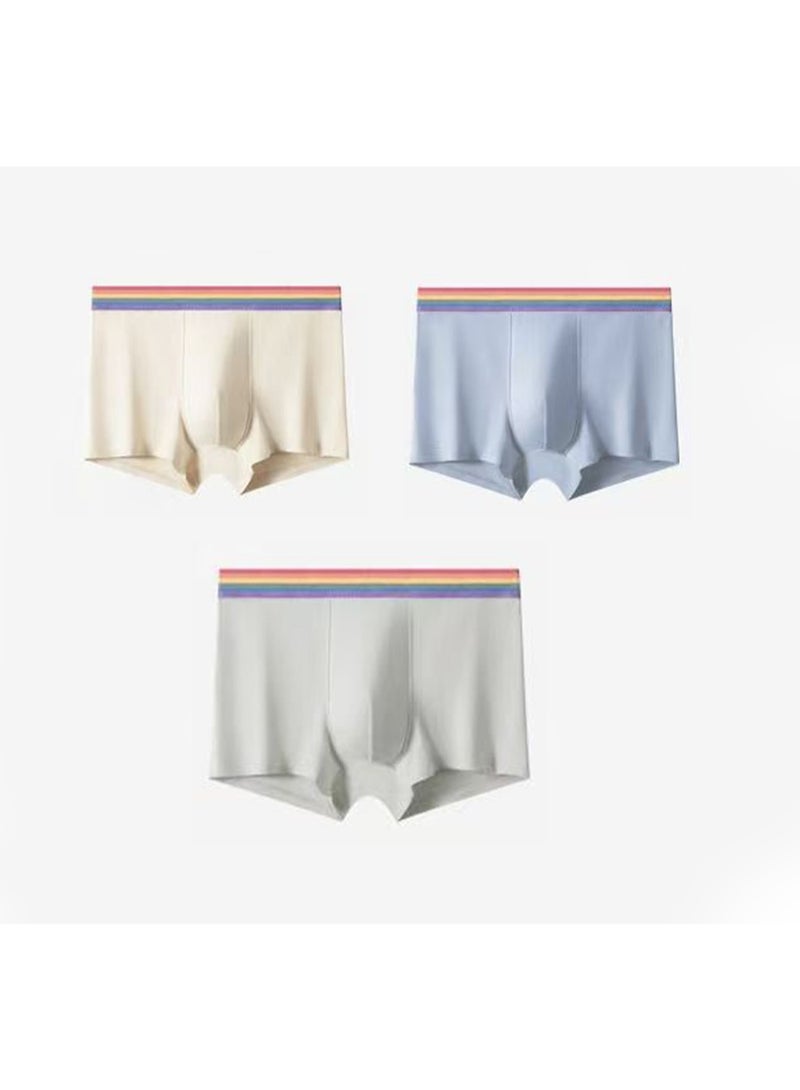 （Pack of 3 95% contton ） Innerwear Boxer Briefs  for men  underwear  Soft Comfortable Breathable Multipack - Image 1