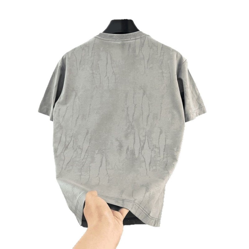 Men's Tie-Dye Embroidered Short Sleeve T-Shirt - Image 5