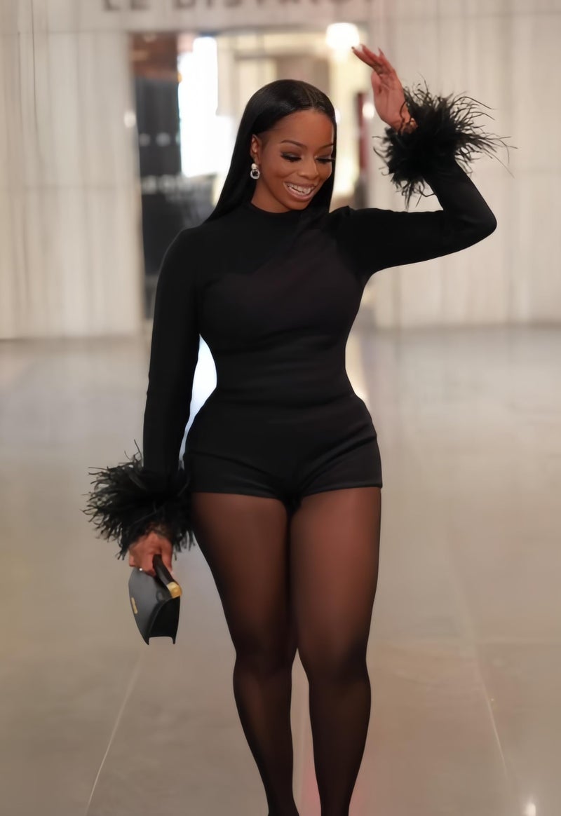 NIFTRIRY One Piece Jumpsuits for Women Long Sleeve Backless Sexy Jumpsuits Bodycon Shorts Romper Party and Night Outfits - Image 2