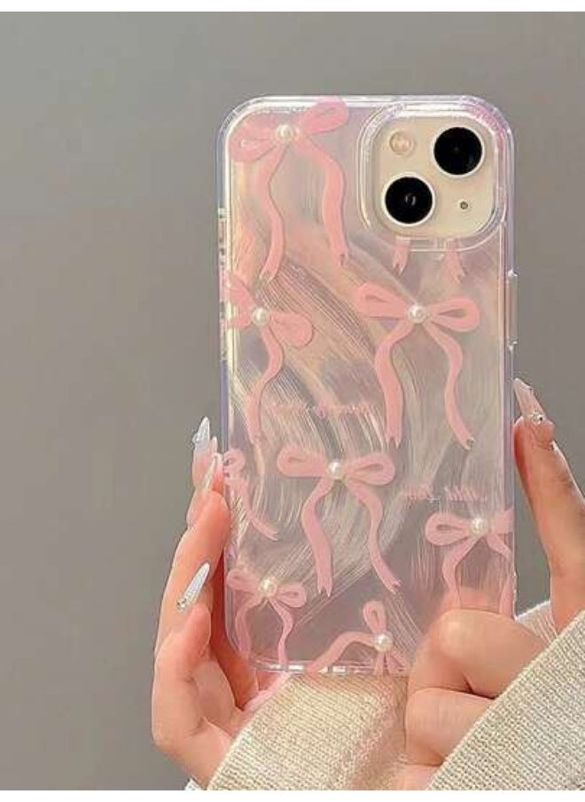 شي إن - حافظة هاتف عصرية سادة بملمس ريشي فاخر متوافقة مع iPhone 15/15 برو ماكس/13/14/11/XS/XR/SE 2020/78/78 بلس، سامسونج A14/A15/S23، A50/A12/A32/A52/A72/A51/A21S/A13/A14/S22 أولترا/S23/A33/A53/S20 FE - Image 1