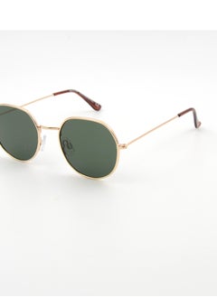 MADEYES Women's UV Protection Sunglasses EE23M507-1 - Gold/Brown  - Image 2