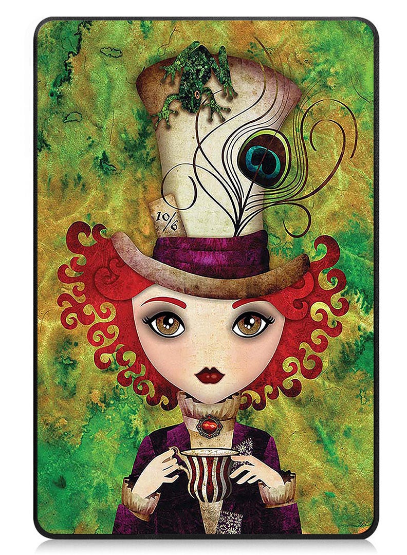 Theodor Protective Flip Case For Lenovo Tab M8 (4th Gen) - 2023 With Trifold Stand Auto Wake Sleep Shockproof Cover wizard - Image 1