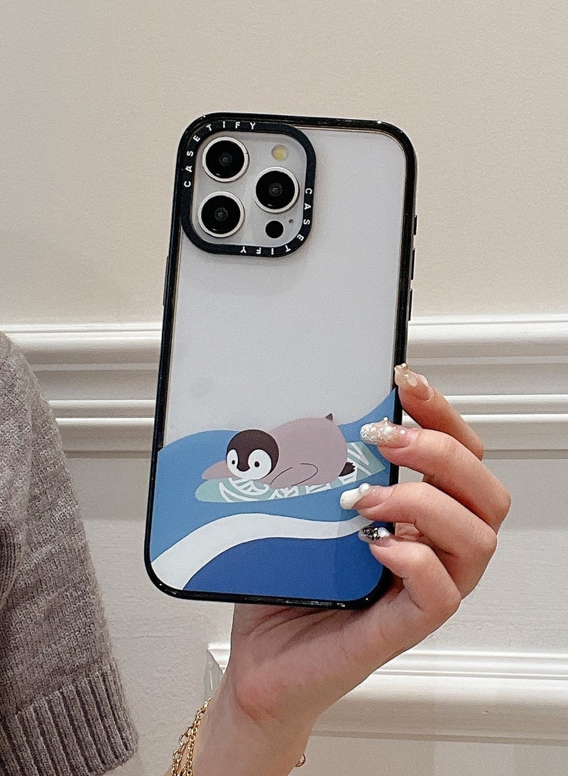 Sledding Penguin Case for iPhone 13 Pro Max