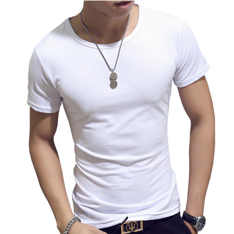 Hong Kong Clothing Vintage Shirt Mens Short-sleeved Shirt Loose Large Size Mens Chinese Style Cotton Linen Long-sleeved Mens Casual Top White round neck short sleeve 