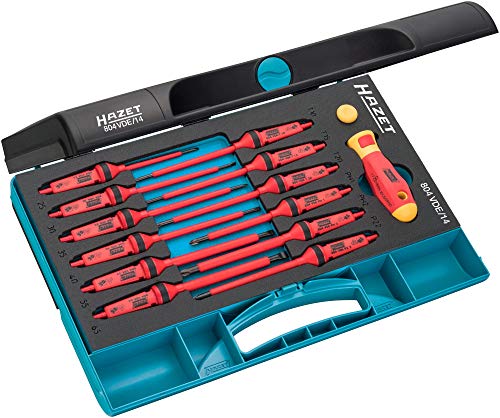 Hazet 804VDE/14 Vde Screwdriver Set 14 Piece - Image 1