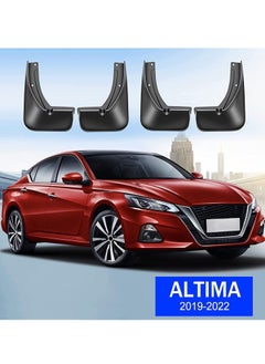 Y&D Car Mud Flaps Splash Guards Fit for Nissan Altima 2019 2020 2021 Automotive Accessories, Heavy Duty Front and Rear Mudguards Fender Flares No Need to Drill Holes Black 4PCS Set  - Image 1