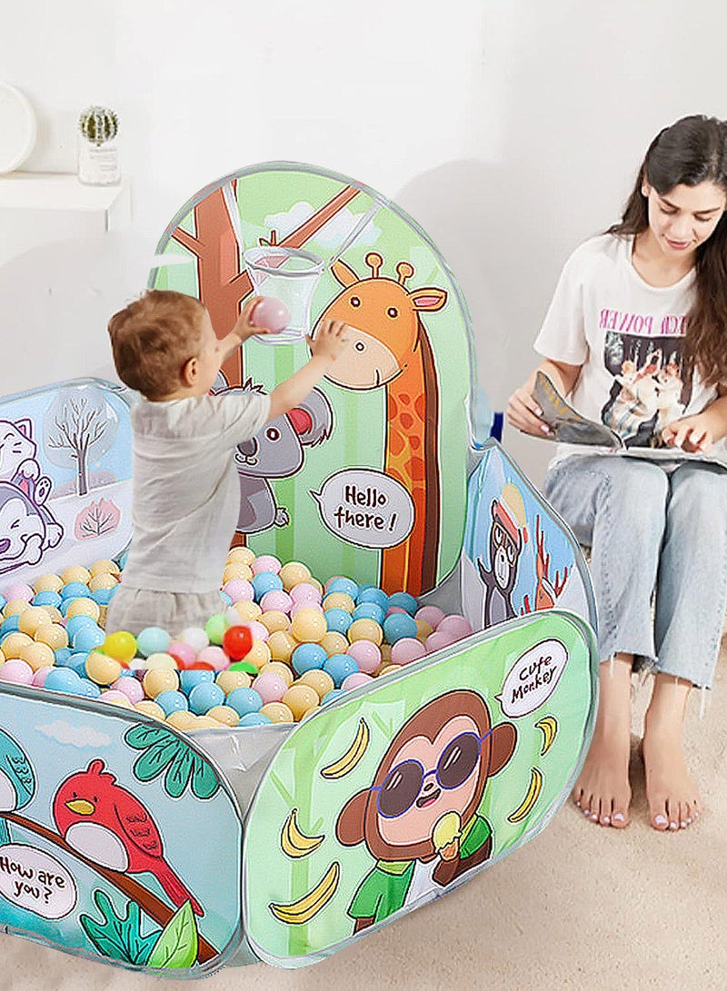 Sharpdo Kids Ball Pit Pool Play Tent, Toy Ball Play Pool Foldable Play Tent for Kids Toddlers Girls Boys Indoor and Outdoor, Balls Not Included. - Image 3