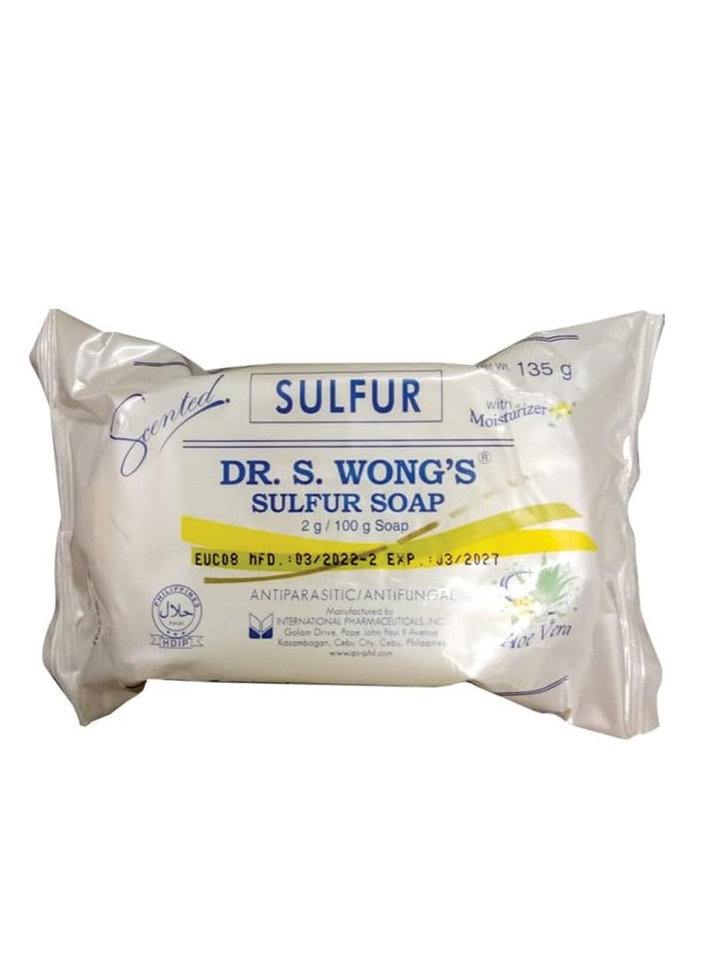 Dr. S. Wong's Sulfur Soap Aloe Vera 135g