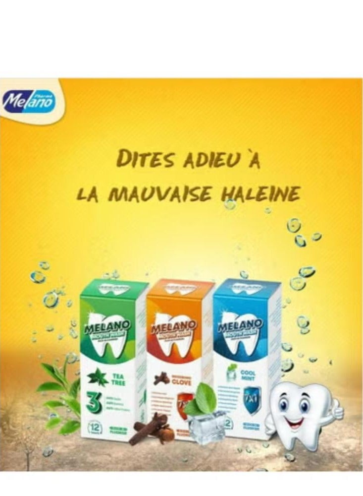 Daily Mouthwash with Cloves Refreshing Mint And Tea Tree For a fresh scent and complete protection