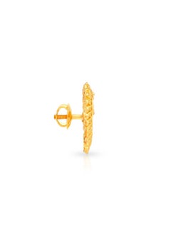 Malabar Gold and Diamonds 22 Carat 916 Purity Yellow Gold Earring EG1394758Y For Women  - Image 2