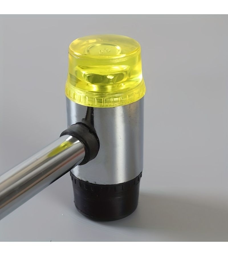 Dual Sided Soft Hammer 25mm With Replaceable Rubber Heads for Crafting Woodworking Home Maintenance - Image 4