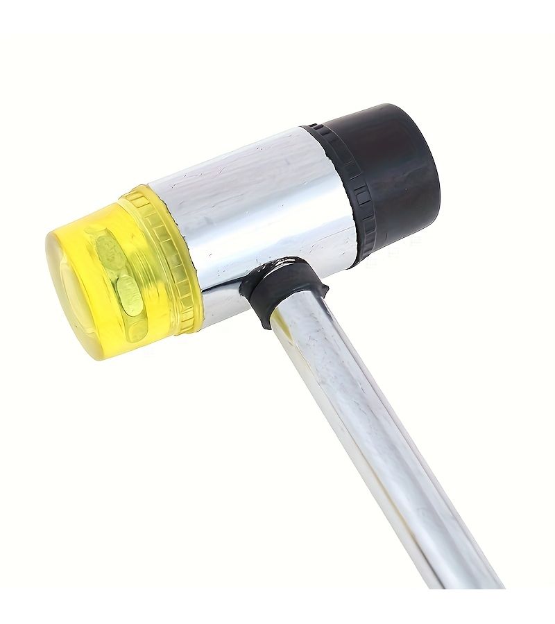 Dual Sided Soft Hammer 25mm With Replaceable Rubber Heads for Crafting Woodworking Home Maintenance - Image 5