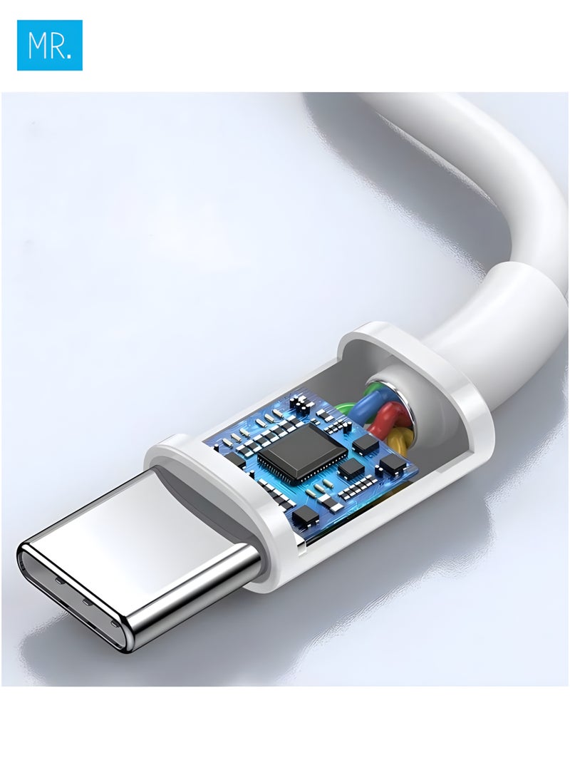 MR. USB-C to USB-C Charging Cable 60W – 1 Meter Fast Charger Cord for iPhone 15, MacBook Pro, iPad Pro, Samsung, Pixel, Switch & More USB-C Devices - Image 5