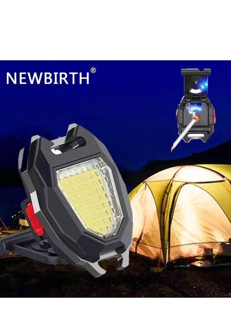 Generic - High brightness 3 in 1 multifunctional flashlight, cigarette lighter, screwdriver, whistle and rope for hanging - Image 1