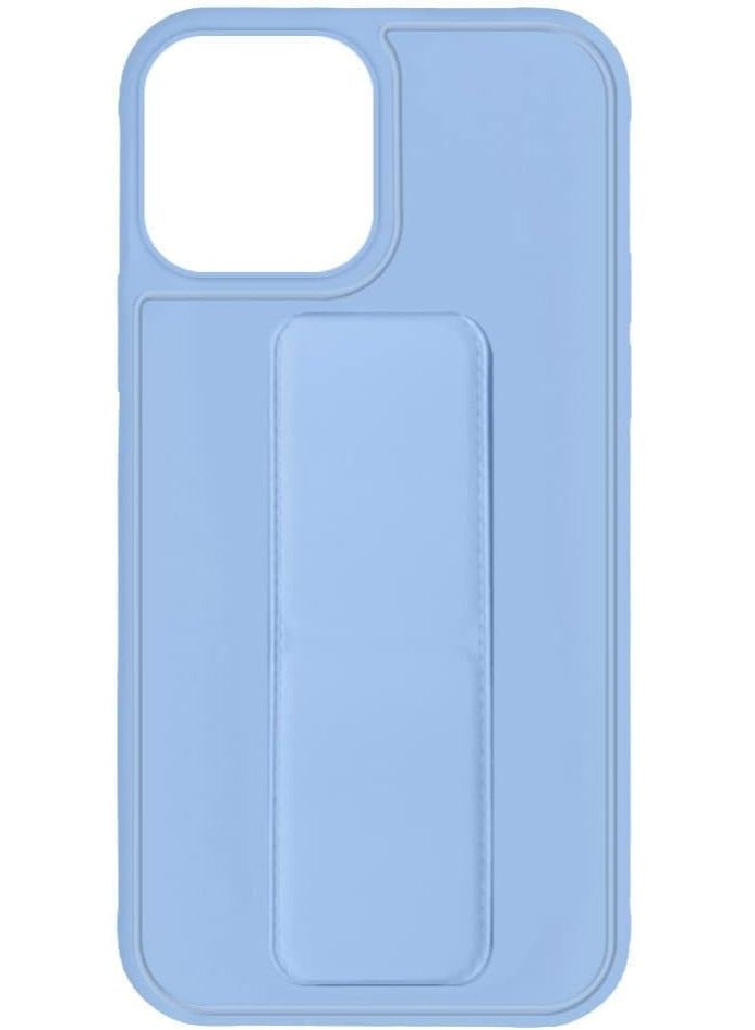 غطاء حماية متوافق مع آيفون 14 برو مع قاعدة مغناطيسية للسيارة وحامل، حزام يد عمودي وأفقي من السيليكون الفاخر، وقبضة مع قاعدة متعددة - Image 3