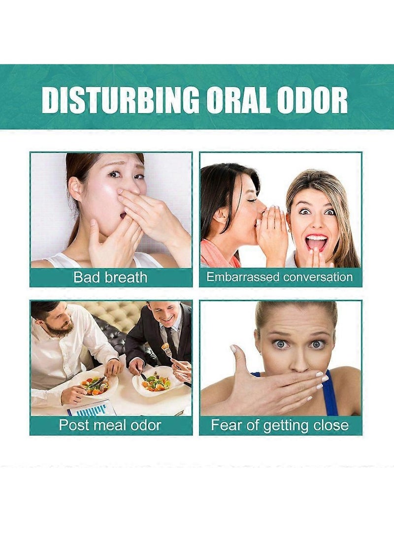 EELHOE Fresh Breath Essence Bad Breath Treatment for Adults, mint flavor, Dry and Bad Mouth Smell Removing Drops, Easy to Carry and Handy Fresh Breath Oil-serum 30 ml - Image 4