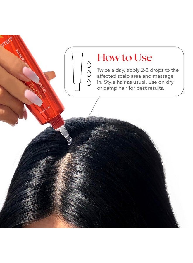 HAIRtamin سيروم متقدم للشعر وفروة الرأس | كبسولات بيوتين نباتية طبيعية بالكامل وعينة سيروم لنمو الشعر والبشرة والأظافر - Image 4