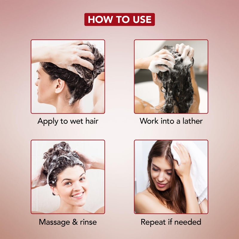 Botanic Hearth Hibiscus Shampoo Infused With Rosehip Oil, Hydrolyzed Silk Protein & Hyaluronic Acid Clarifying Shampoo To Smooth, Add Shine & Strengthen Hair| For All Hair Types, 16 Fl Oz - Image 4