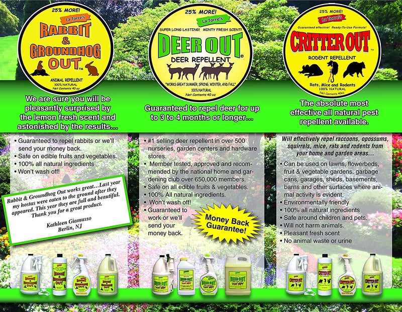 Deer Out 40oz Ready-to-Use Deer Repellent - Image 3