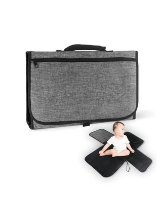 Portable Changing Mat, Baby Travel Changing Mat, Foldable Waterproof Diaper Nappy Pad with Storage Pockets, Lightweight Changing Pad with Memory Foam Headrest, Multifunctional Baby Changing Table - pzsku/Z4A2B34E1778F18F51F8AZ/45/_/1698741089/9383b9eb-1660-4afc-aeeb-f3c7f18bf276