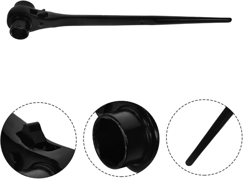 أداة مفتاح راتش السقالة 3 8 بوصة مجموعة مقبس القيادة - Image 3