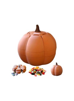 Smashable Pumpkin Candy Bowl, 3D Printed Pumpkin Candy Bucket, Large Pumpkin Trick or Treat Bucket, Pumpkin Bowls, Large Pumpkin Trick or Treat Bucket, Pumpkin Stress Balls,Halloween Party Supplies