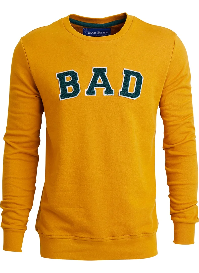 Bad Bear Bad Convex Men's Yellow Sweatshirt