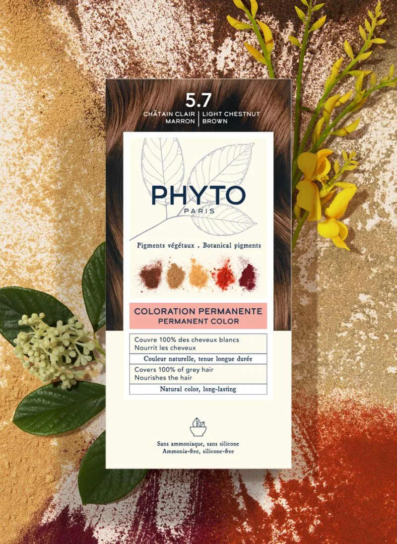 Phyto Phytocolor 5.7 light chestnut brown