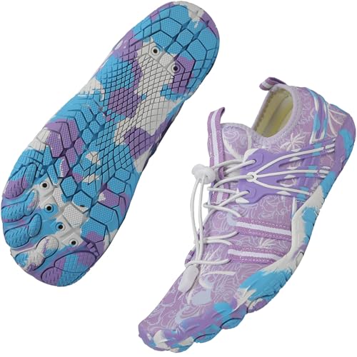 ziitop Water Shoes for Women Men Beach Shoe Women Swim Pool River Barefoot Shoes Quick Dry Slip-on for Pool Beach Surf Water Park Yoga - Image 1