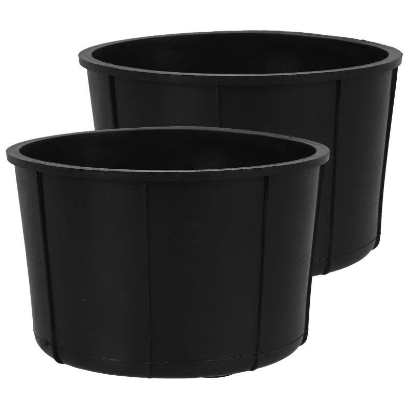 Black Rubber Cup Holder Liner Insert 2Pcs for Ford F150 2009 2014 Rear Center Console Replacement - Image 2