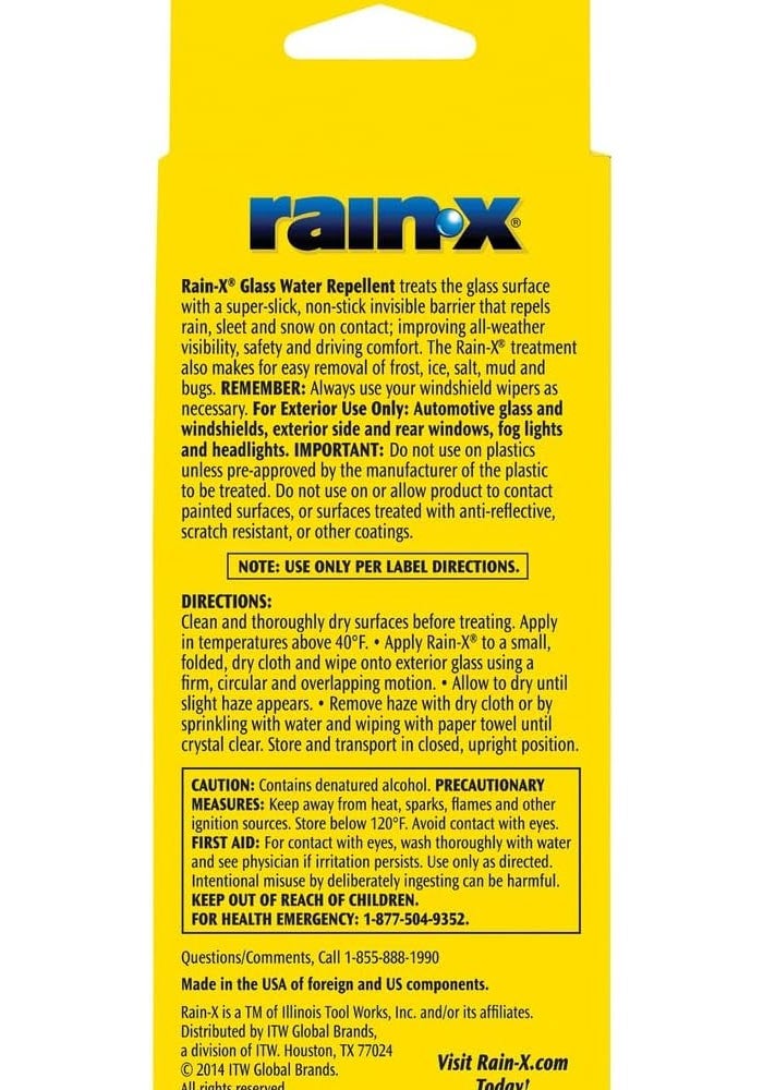 Rain-X راين-إكس علاج زجاج أصلي مقاوم للماء - 103 مل - Image 3