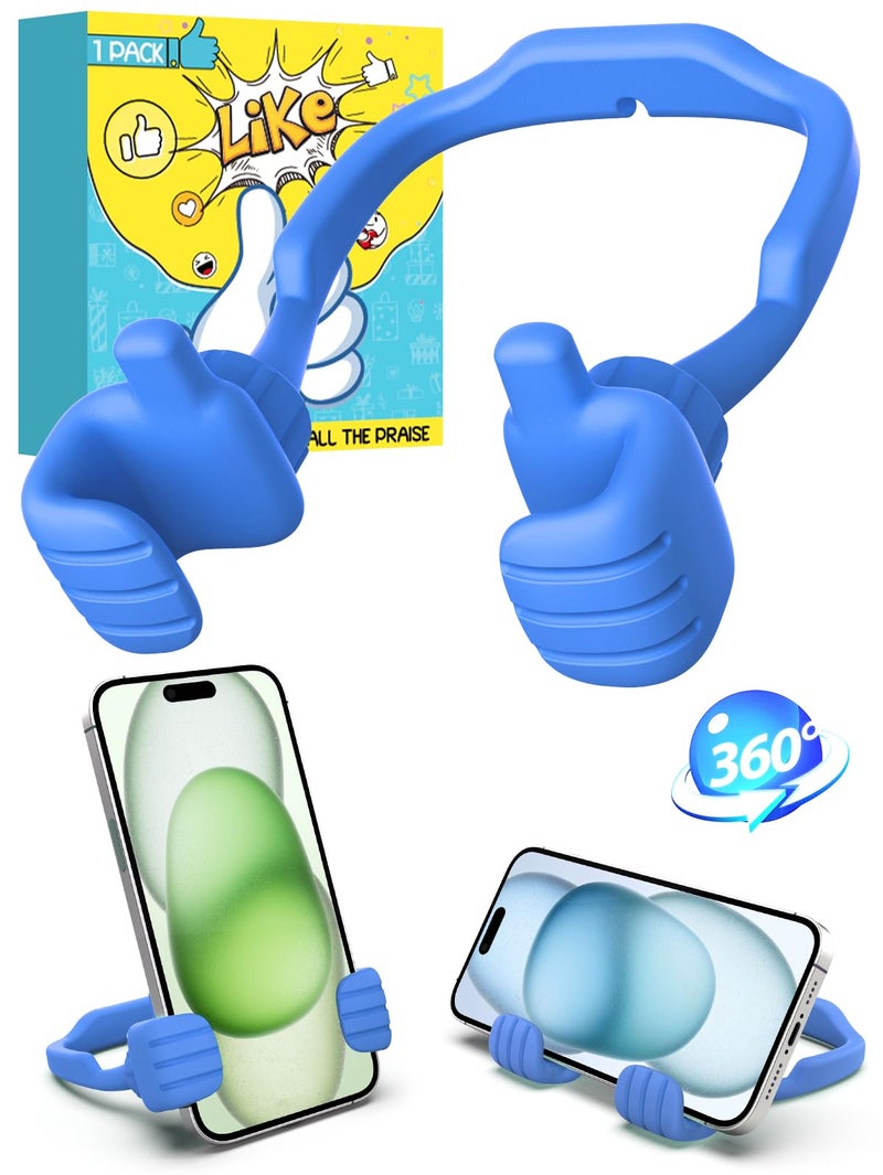 CALDEVER Easter Basket Stuffers for Teens Boys Girls Kids: Cell Phone Stand Upgrade Adjustable Thumbs Lazy Cell Phone Holder for Desk Cool Gadgets Fun Easter Gifts for Adults Men Women Teenagers - Image 1
