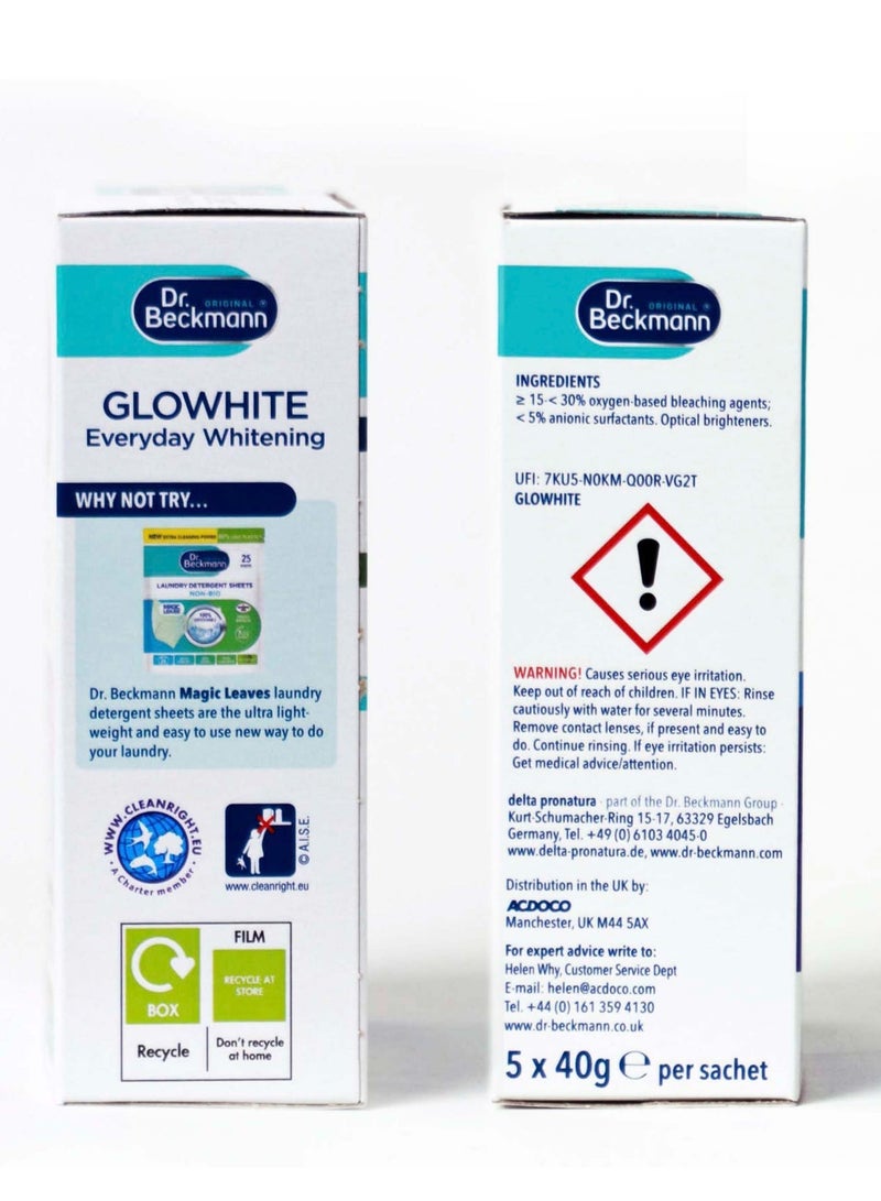 Dr. Beckmann Glowhite Everyday Whitening, 5 Sachets - Image 4
