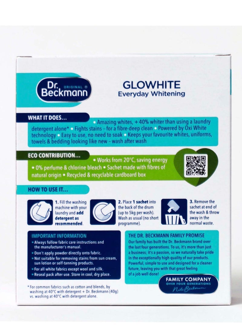 Dr. Beckmann Glowhite Everyday Whitening, 5 Sachets - Image 5