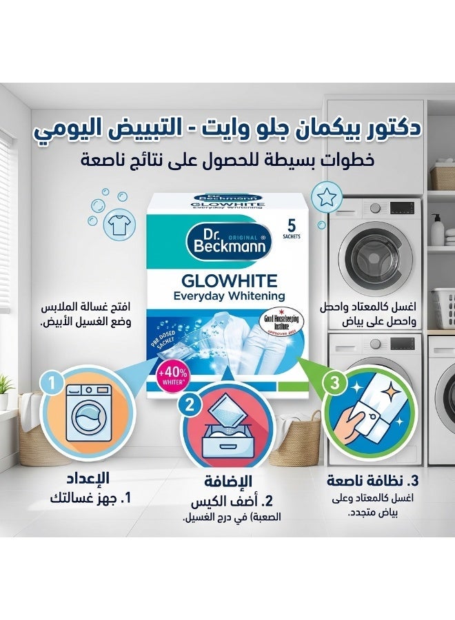 Dr. Beckmann Glowhite Everyday Whitening, 5 Sachets - Image 3