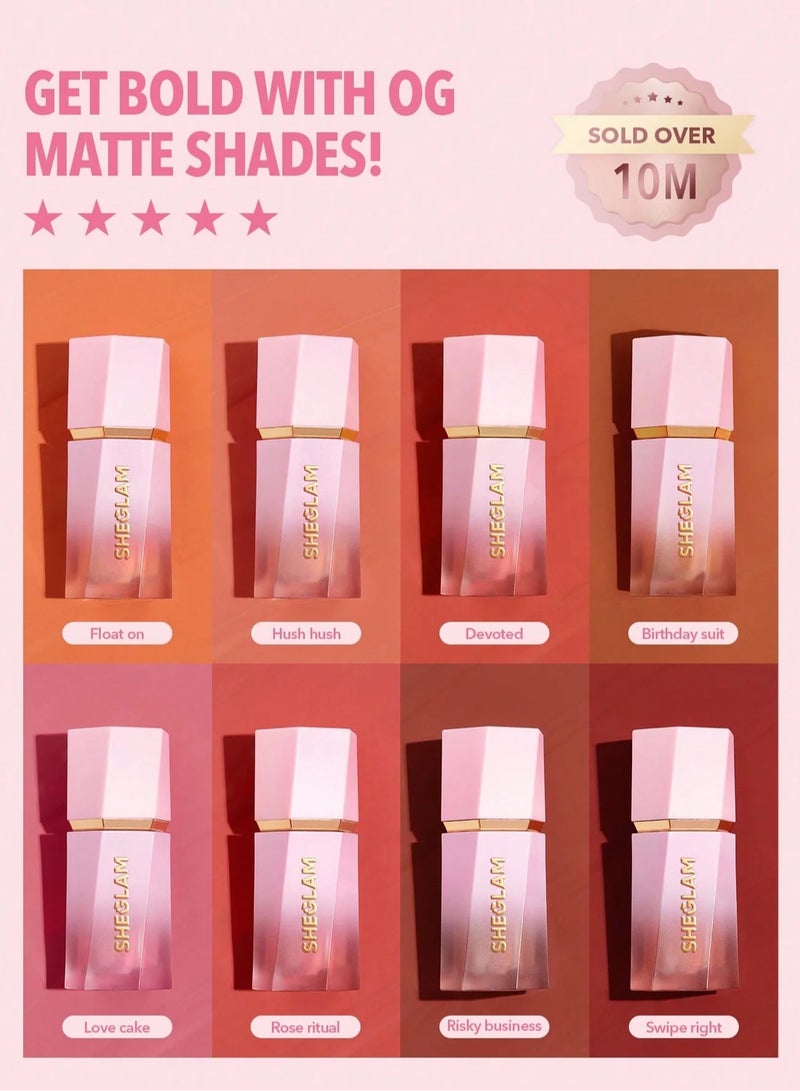 SHEGLAM Color Bloom Liquid Blush Petal Talk - Image 5