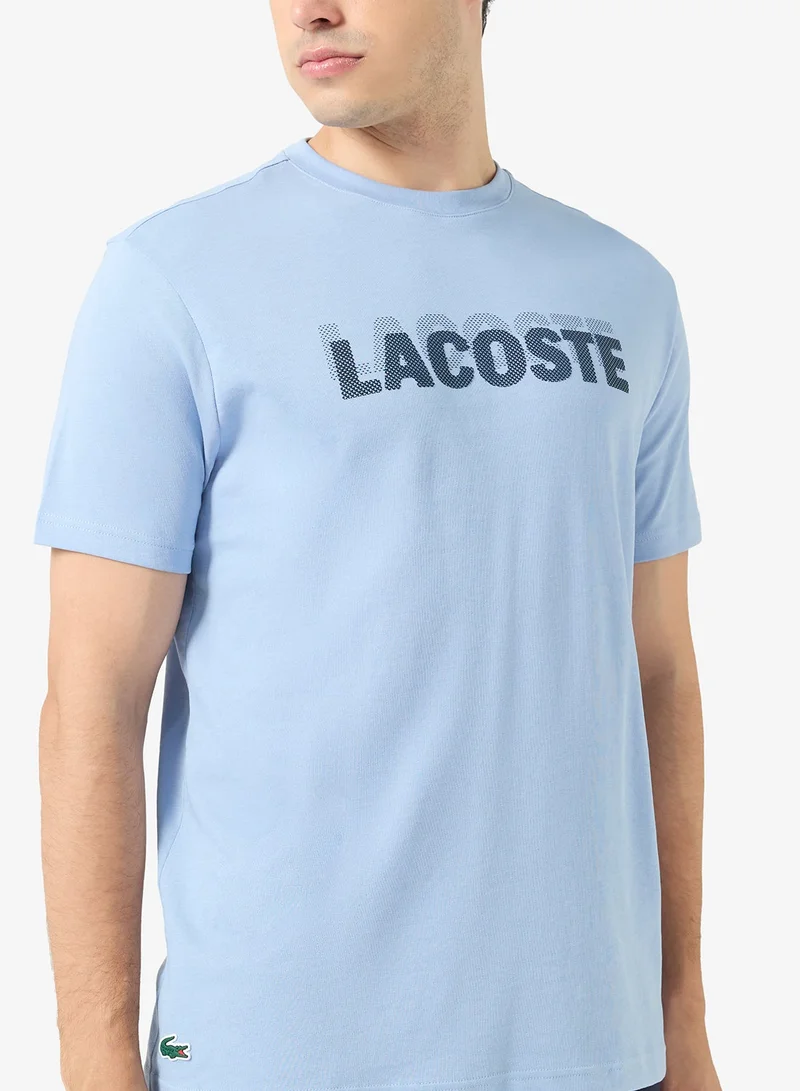 LACOSTE  Regular Fit Turtle Neck T-Shirt for Men | Best Price UAE