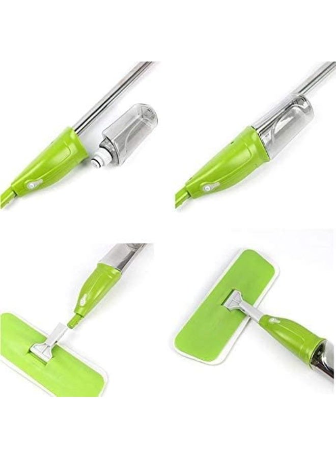Healthy Spray Mop with Removable Washable Cleaning Microfiber Pad - 360 Degree Spin Head Flat Floor Cleaner - Image 5