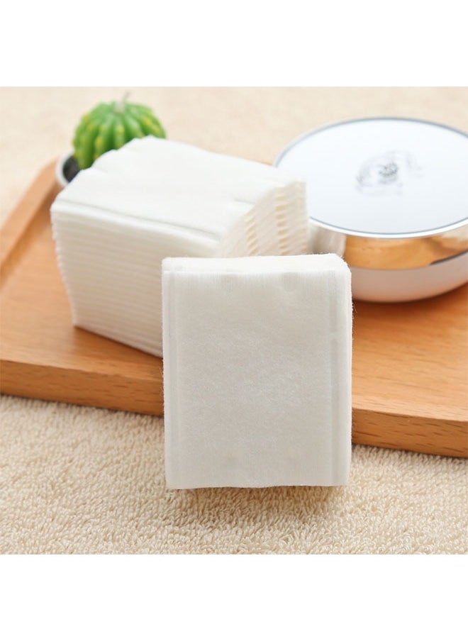 Ant 222 Piece Hypoallergenic Facial Cleansing Squares Cotton Pads, Makeup Remover Pads Three Layer Thickened Cotton, Facial Lip Eye Makeup Remover Pads for women  - Image 5