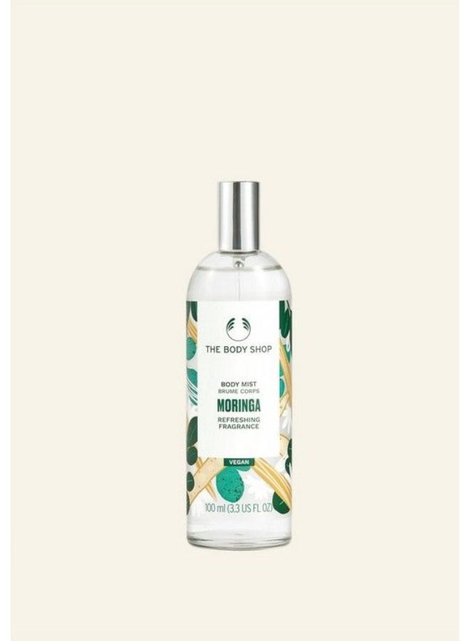 THE BODY SHOP Moringa Body Mist – Refreshing Floral Fragrance Spray with 96% Natural Origin Ingredients, Light & Delicate Scent, Vegan, 100ml - Image 1