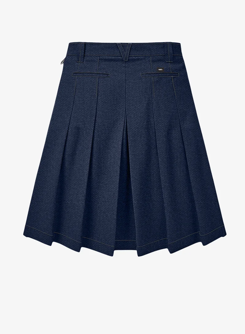 فانز Authentic Chino Denim Skirt