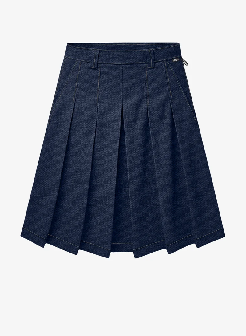 فانز Authentic Chino Denim Skirt