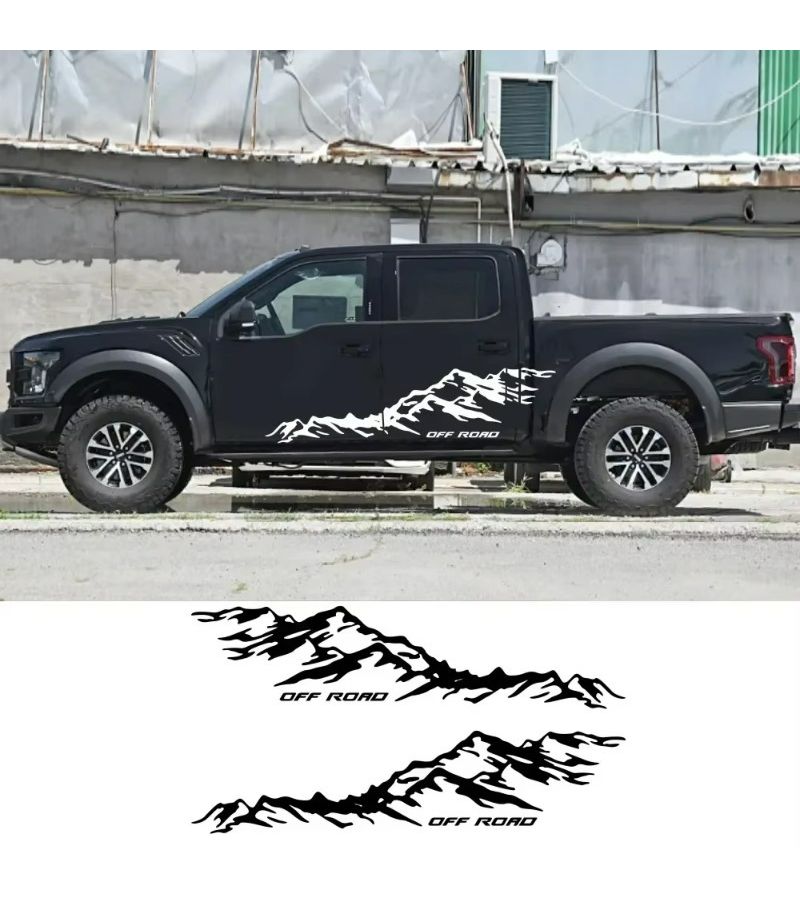 Black Car Decals For Threshold Protection And Sporty Bumper Strips - Image 5