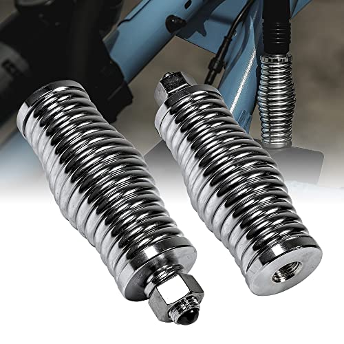 ONLINE LED STORE True MODS 2pc Heavy-Duty LED Whip Light Flag Spring Mount Mounting Base [Chrome-Finish] [Quick Release] [1/2" 20 Thread] for Offroad UTV ATV SxS Side-by-Side 4 Wheeler Polaris RZR Can-Am Maverick X3 - Image 1