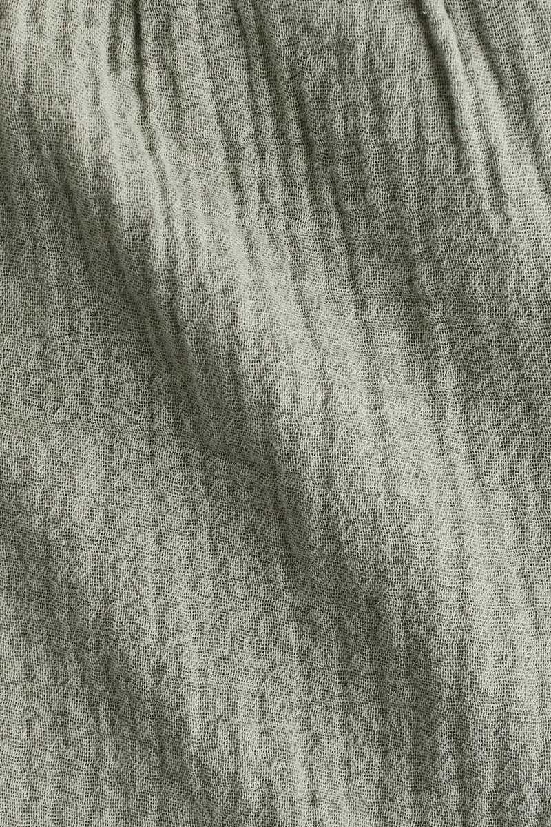 H&M Cotton muslin shorts