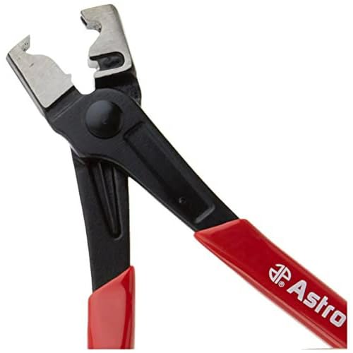 Astro Pneumatic Tool Astro 9406F Hose Clamp Clic-R Collar Pliers, Red - Image 3
