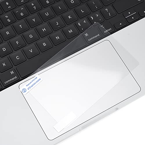 imComor [2PCS] MacBook Pro 14 Trackpad Protector Cover for 2025-2021 MacBook Pro 14 inch M5 M4 M3 M2 M1 Chip A3112 A3434 A3401 A3185 A2918 A2992 A2442 A2779 Anti-Scratch Waterproof Touch Pad Skin Cover, Clear - Image 3