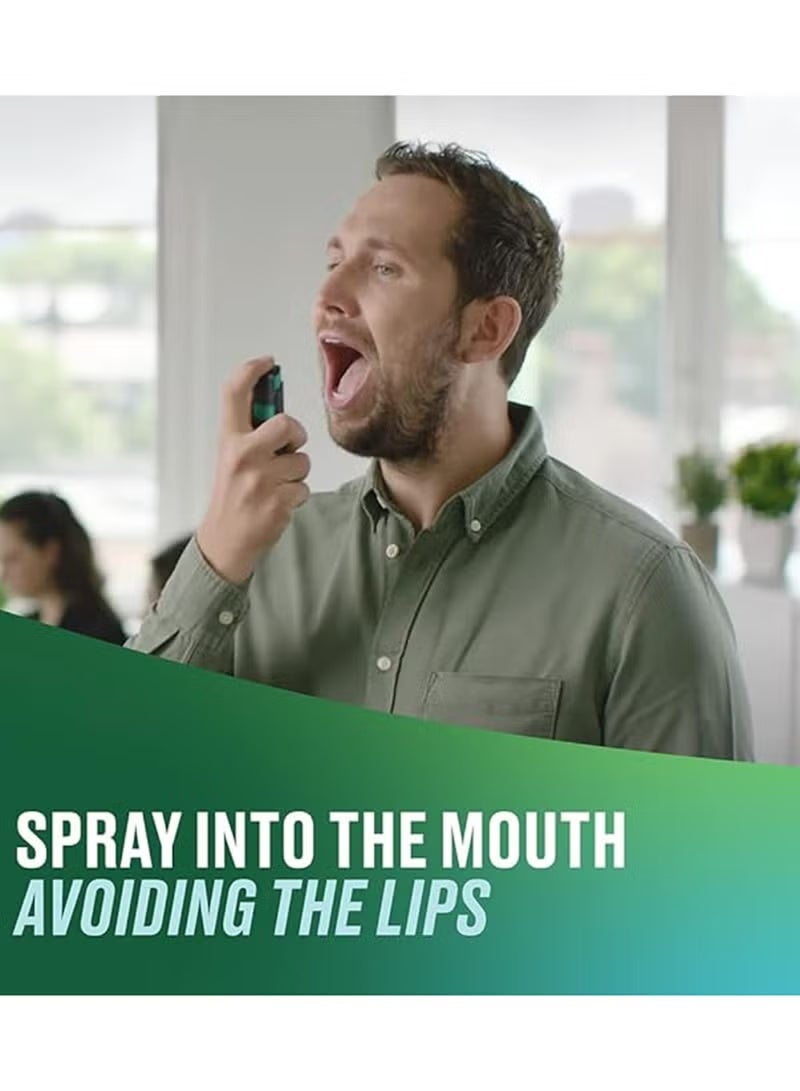 نيكوريت بخاخ الفم السريع، نكهة النعناع المنعش – 2 × 150 بخّة - Image 3