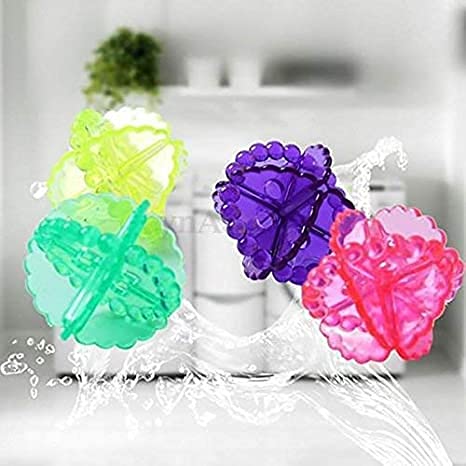 2HEET HEET Washing Machine Cleaning Hair Removal Stains Clothes Washing Ball Multi Color - Image 1